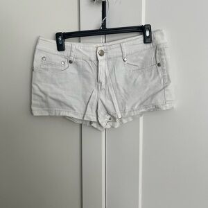 Boom Boom Jeans Light Gray Denim Shorts